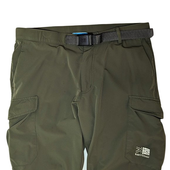 karrimor Med comfy convertible pants army green lightweight adjustable pockets - Picture 4 of 13